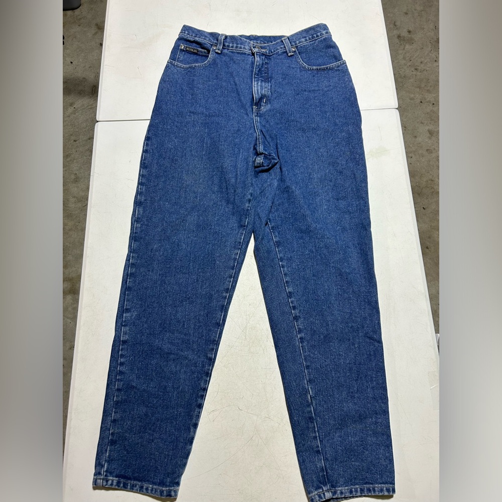 VINTAGE New York Jeans Size 12 Relaxed Fit Baggy High Rise Retro Shortened 90s